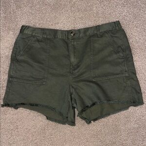 Aerie Olive Women's Cargo Shorts